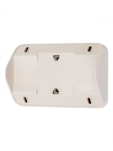 Розетка TDM угловая двойная 2П открытой установки с з/ш IP20 250В 10А сл. кость "Ладога" (6/72) (SQ1801-0242) фото 3