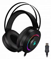 Игровая гарнитура A4TECH Bloody G521 2.3м мониторные USB оголовье (G521 (BLACK)), черный (1/10)
