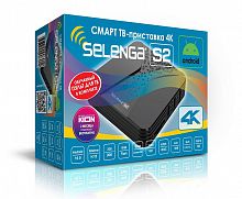 СМАРТ ТВ-приставка 4К SELENGA S2 (1/20) (5408)