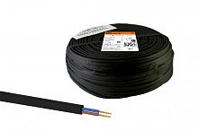 Провод TDM ШВВП 2х0,75 ГОСТ (100м), черный (SQ0120-0071)