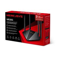 Роутер MERCUSYS MR30G AC1200 10/100/1000BASE-TX, черный (1/10)