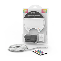 Комплект светодиодной ленты GAUSS Basic 5050/60 12V 10W/m 700lm/m RGB 10mm IP20 5m 1/50 (BT042)