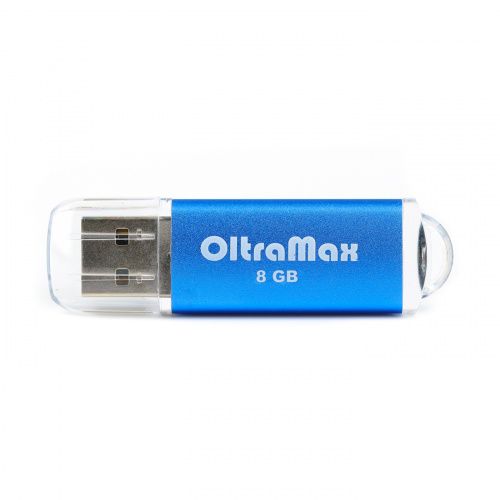Флеш-накопитель USB  8GB  OltraMax   30  синий (OM008GB30-Bl)