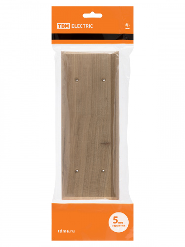 Накладка на бревно деревянная универсальная НБУ 1Пх3 240 мм, под покраску TDM (1/6/48) (SQ1821-0319) фото 2