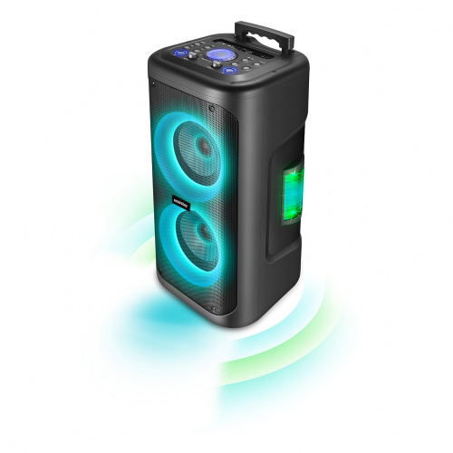 Колонка портативная Smartbuy MY DISCO, 50Вт, напольная, BT, MP3, FM, ДИСКО-RGB, микрофон (SBS-5350) (1/1) фото 2