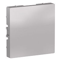 Заглушка ATLASDESIGN алюм. без суппорта для многопостовых рамок Systeme Electric ATN000309 (1/5)