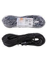 Удлинитель НАРОДНЫЙ шнур силовой, ПВС 2200 Вт б/з, 40м, штепс. гнездо (1/5) (SQ1307-0209)
