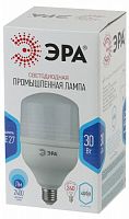 Лампа светодиодная ЭРА STD LED POWER T100-30W-4000-E27 E27 / Е27 30Вт кoлокол нейтральный белый свет (1/20) (Б0027003)