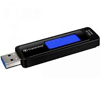 Флеш-накопитель USB 3.0  64GB  Transcend  JetFlash 760  чёрный/голубой (TS64GJF760)