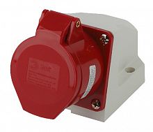 Розетка ЭРА стационарная наружная 115 3Р+РЕ+N 16А 380В IP44 (10/60/960)