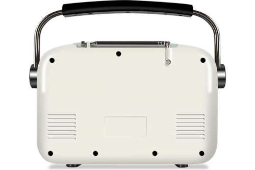 Радиоприёмник SVEN АС SRP-500 (3 Вт,Bluetooth, FM/AM/SW, USB, microSD, AUX,  встроенный аккумулятор), белый (1/24) (SV-020422) фото 5