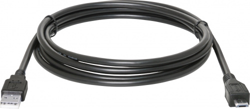Кабель DEFENDER USB08-06 USB 2.0, AM-MicroBM, 1.8 м. PolyBag, черный (1/50/240) (87459) фото 5