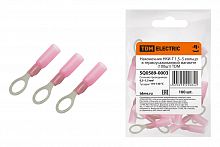 Наконечник НКИ-Т 1,5–5 кольцо в термоусаживаемой манжете (100шт) TDM (1/100) (SQ0589-0003)