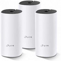 Mesh-комплект TP-LINK Deco M4 (DECO M4(3-PACK), AC1200, бесшовный, 10/100/1000BASE-TX (упак.:3шт), белый (1/4)