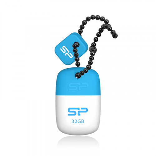 Флеш-накопитель USB  32GB  Silicon Power  Touch T07  синий (SP032GBUF2T07V1B) фото 2