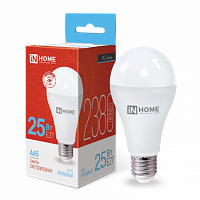Лампа светодиодная IN HOME A65-VC 25Вт 230В Е27 6500К 2380Лм (10/100) (4690612024103)