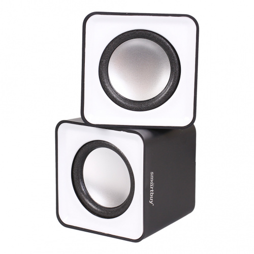 Акустическая 2.0 система Smartbuy Mini, серые, USB (1/80) (SBA-2810)