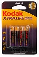 Элемент питания KODAK XTRALIFE  LR03  BL4    [K3A-4] (40/200/32000) (Б0014329)