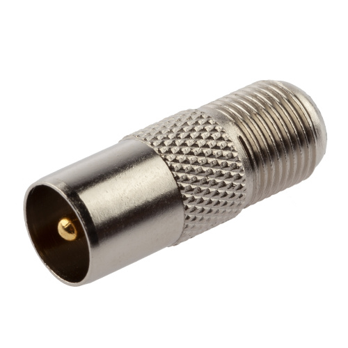 Переходник гнездо F-штекер TV Simple RS-A01-1 (1шт) ЭРА (1/2000) (Б0048289) фото 3
