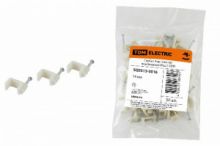 Скоба 14мм плоская пластиковая (50шт) TDM ЦЕНА ЗА УП!!! (1/50/200) (SQ0513-0016)