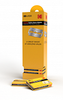 Сменные кассеты для бритья Kodak Double edge blade двухсторонние классические лезвия для Т-образных станков (5/100/2000) (Б0056109)