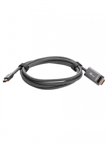 Кабель miniDisplayPort M-> HDMI M 4K@60Hz 1.8m Telecom,оплетка (TA562M-1.8M) (1/60) фото 12