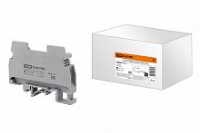 Зажим наборный измерительный ЗНН 6мм2 57А 400В серый (Ph-C URTK/S) TDM (1/360) (SQ0803-1111)