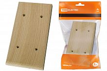 Накладка на бревно деревянная универсальная НБУ 1Пх2 95х195 мм, под покраску TDM (1/6/48) (SQ1821-0405)