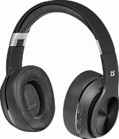 Наушники полноразмерные DEFENDER FreeMotion B540 Bluetooth, черные (1/24) (63540)