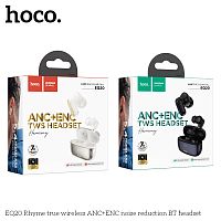 Наушники внутриканальные HOCO EQ20 Rhyme, пластик, bluetooth 5.4, микрофон, цвет: белый (1/14/140) (6942007641326)