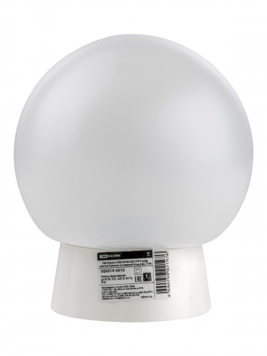 Светильник TDM НББ 64-60-025 УХЛ4 (шар пластик/прямое основание) инд.упак. (1/22) (SQ0314-0010)
