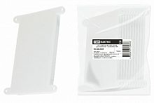 Крышка финишная 124х80 белая (для коробки СП 118х76х60мм) TDM (SQ1402-9505)