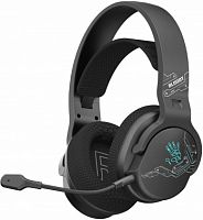Наушники с микрофоном A4Tech Bloody GR370 черный мониторные BT оголовье (GR370)