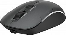 Беспроводная мышь A4TECH Fstyler FB26CS Air2 серый/черный оптическая (2000dpi) silent BT/Radio USB для ноутбука (4but)(1/40) (FB26CS AIR2 SMOKY GREY)