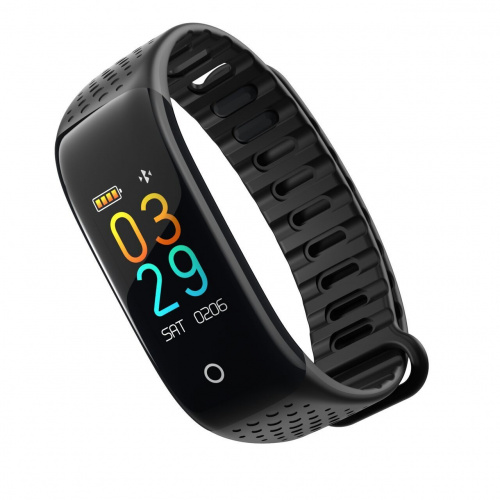 Фитнес браслет LOONA синхронизация Android/iOS мониторинг активности и здоровья сообщения русскоязычное приложение вибрация чёрный (FIT-011black)  (FIT-11black) фото 11