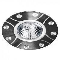 яСветильник LUMIN'ARTE встраиваемый ALUM MR16 GU5.3 черный 18x95MM (ALUM04BL-DL50GU5.3)