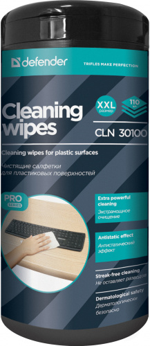 Салфетки для поверхностей CLN 30100 Pro 110 шт, туба (1/12) фото 3