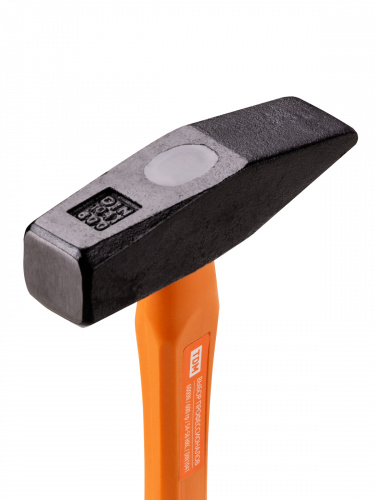 Молоток слесарный, 600 гр, кованый, с усилен. прорезиненной фиберглассовой рукояткой "Алмаз" TDM (1/1/18) (SQ1036-0114) фото 3