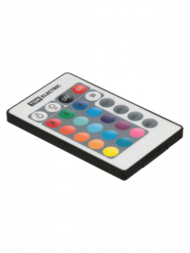 Контроллер для светодиодных лент и модулей RGB-IR-12В-6А-72Вт-IP20, 3 канала, пульт 24 кнопки, TDM (1/150) (SQ0331-0505) фото 7