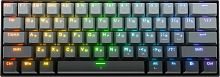 Клавиатура проводная игровая механическая REDRAGON Fizz RT RU, RGB, черно-серая (1/10) (72300)