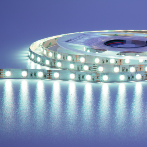 Лента светодиодная WOLTA Decor WLS5050-14,4W/RGB/24S60-01 SMD5050 14,4Вт RGB 24В IP65 60led/m 5000х10х2мм 1/100 фото 7