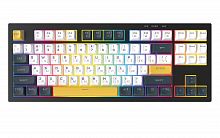 Клавиатура проводная RITMIX RKB-587BL син-бел-оранж, клавиш 87, проводное подкл. - USB Type-C, подстветка (1/10) (80004444)