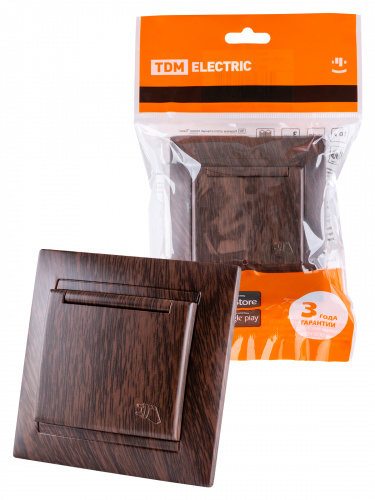 Розетка 2П+З 16А 250В IP44 с крышкой венге , с/у, "Лама" (10/120) TDM (SQ1815-0426) Розетка 2П+З 16А 250В IP44 с крышкой венге , с/у, "Лама" (10/120) TDM (SQ1815-0426)