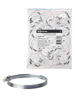 Хомут червячный, d 70-90 мм, оцинк (упак. 100 шт) TDM (100/300) (SQ1807-0354)