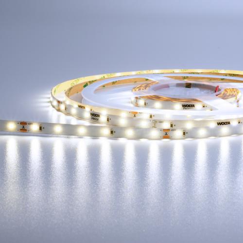 Лента светодиодная WOLTA Decor WLS2835-6W/6500/24S60-01 SMD2835 6Вт 6500К 24В IP65 60led/m 5000х8х1мм 1/100 фото 6