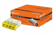 Строительно-монтажная клемма КБМ-2273-234 (2,5мм2) с пастой TDM (130) (SQ0517-0113)