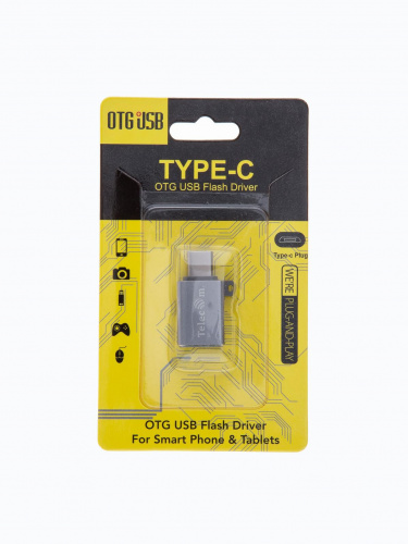 Переходник OTG USB 3.1 Type-C--> USB 3.0 Af TELECOM <TA431M> (1/400) фото 2 Переходник OTG USB 3.1 Type-C--> USB 3.0 Af TELECOM <TA431M> (1/400) фото 2