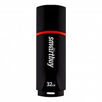 Флеш-накопитель USB  32GB  Smart Buy  Crown  чёрный (SB32GBCRW-K)