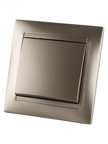 Выключатель на 2 направления 1 кл. 10А бронза , с/у, "Лама" (10/120) TDM (SQ1815-0706) фото 5 Выключатель на 2 направления 1 кл. 10А бронза , с/у, "Лама" (10/120) TDM (SQ1815-0706) фото 5