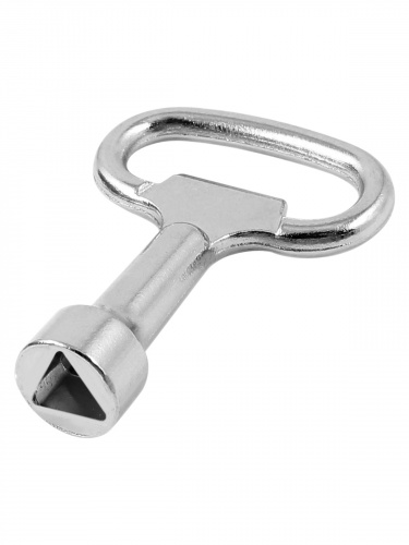 Замок 20-20/50 (трехгранный ключ) с крышкой под опломбировку TDM (9/180) (SQ0825-0027) фото 3